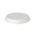 Ronde Deksels voor Bagasse Bowls Wit Ø 194mm Horecavoordeel.com