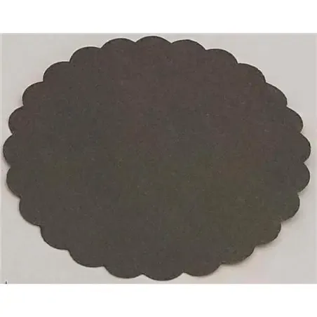 Hamburger Rondjes Zwart Ø 120mm Horecavoordeel.com