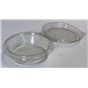 Delipot Lid with folding tray 165cc For Cup 470cc Crystal clear Ø101x95 - Horecavoordeel.com