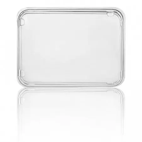 Deksels Kilobakken 180 Serie Rechthoek PP Transparant 180 x 130mm Horecavoordeel.com