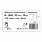 Poly bags LDPE 15x4,5x35cm 50my