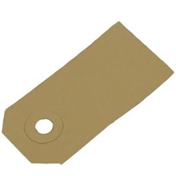 Prijskaartjes Karton Bruin 90 x 44mm Horecavoordeel.com