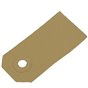 Prijskaartjes Karton Bruin 90 x 44mm Horecavoordeel.com