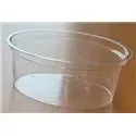 Pulsar Straight Insert Cup Crystal clear 120cc - Horecavoordeel.com
