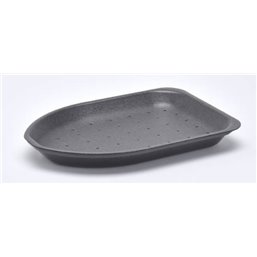 Foam trays 220-25 HP1 CHICKEN With Absorption Black 220x155x25mm (KM) - Horecavoordeel.com