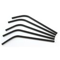 Bending Straws Paper "FSC" Black Ø 6 x 210mm Horecavoordeel.com