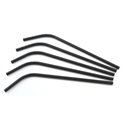 Bending straws Paper "FSC" Black Ø 6 x 240mm Horecavoordeel.com