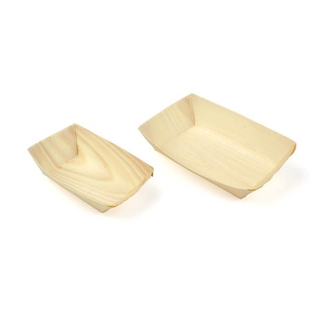 Trays Wood Rectangular (FSC) - Horecavoordeel.com