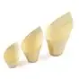Bakjes van Hout Oblique 110ml "FSC" Ø 36 x 110 x 50mm Horecavoordeel.com