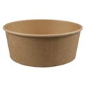 Salad bowl Kraft 1300ml 40oz Brown - Horecavoordeel.com