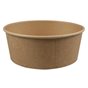 Salad bowl Kraft 1300ml 40oz Brown - Horecavoordeel.com