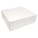 Pastry Boxes White Cardboard 25x25x8cm - Horecavoordeel.com