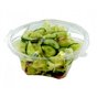 Salad Bowl Round with Secure Lid R-Pet 1000ml Transparent - Horecavoordeel.com