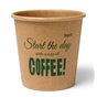 Coffee Cups Cardboard 118ml "Silly Times" - Horecavoordeel.com