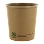 Soepbekers To Go 470ml 16oz Bruin Karton "100% Fair" Ø 98 x 100mm Horecavoordeel.com