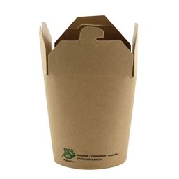 Noodleboxen - Wokboxen 230ml 8oz "100% Fair" 75 x 65 x 58mm Horecavoordeel.com