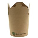 Noodleboxen - Wokboxen 470ml 16oz "100% Fair" 82 x 70 x 98mm Horecavoordeel.com