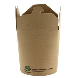 Noodlebox 16oz "100% FAIR" 470ml 82 x 70 x 980mm - Horecavoordeel.com