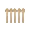 Spoons paper Brown 132mm "100% FAIR" - Horecavoordeel.com