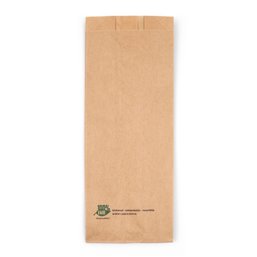 Snack Bags Paper 1500g "100% FAIR" 110 x 80 x 270mm - Horecavoordeel.com