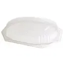 Catering Deksels Hoog voor Cateringschalen RPET 350mm Horecavoordeel.com