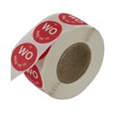 Labels Flush (Wed go on Fri) Red Ø19mm - Horecavoordeel.com