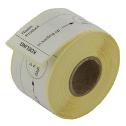 Labels (Cooling) White 70 x 35mm - Horecavoordeel.com