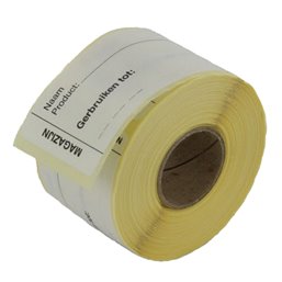 Etiketten (Magazijn) Wit 70 x 35mm Horecavoordeel.com