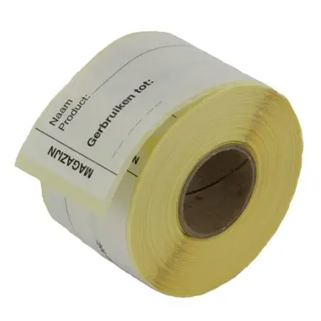 Labels (Warehouse) White 7cm Ø35mm - Horecavoordeel.com