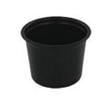 Portie Cups 30ml PP Zwart Ø 44mm Horecavoordeel.com