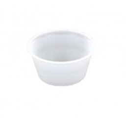 Portie Cups 60ml PP Transparant Ø 44mm Horecavoordeel.com