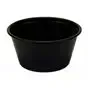 Portie Cups 60ml PP Zwart Ø 44mm Horecavoordeel.com