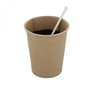 Coffee Cups Brown Cardboard 240ml Ø 80mm - Horecavoordeel.com