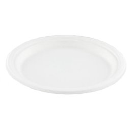 Plates made of Sugarcane Ø 23cm - Horecavoordeel.com