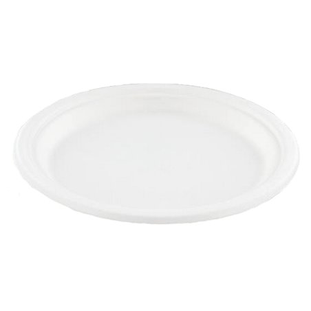 Plates made of Sugarcane Ø 23cm - Horecavoordeel.com