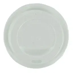 Lids for Coffee To Go Cups White PS Ø 71mm - Horecavoordeel.com