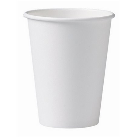 Coffee Cups White Cardboard 437ml Ø 89mm - Horecavoordeel.com