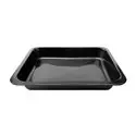 Menuschalen PP 1-Vak Zwart 227 x 178 x 32mm Horecavoordeel.com