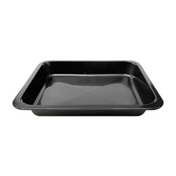 Menuschalen PP 1-Vak Zwart 227 x 178 x 32mm Horecavoordeel.com