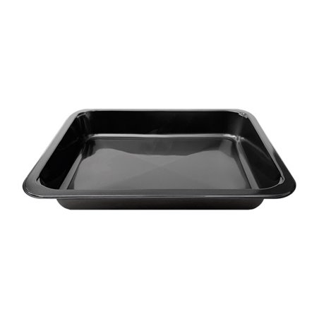 Menuschalen PP 1-Vak Zwart 227 x 178 x 32mm Horecavoordeel.com