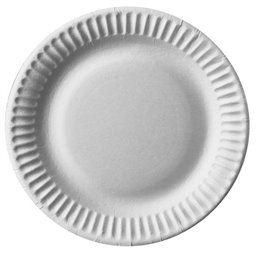 Cardboard Plates Round Ø 15cm White - Horecavoordeel.com