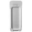 Cardboard Plates "Pure" 80 x 210mm White with handle - Horecavoordeel.com