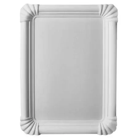 Cardboard Plates "Pure" 165 x 230mm White - Horecavoordeel.com