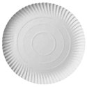 Borden Wit Karton Rond "Pure" Ø 240 x 20mm Horecavoordeel.com