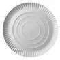 Cardboard Plates "Pure" Round Ø 260 x 20mm White - Horecavoordeel.com