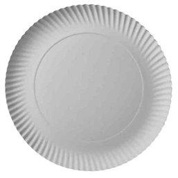 Cardboard Plates "Pure" Round Ø 290 x 20mm White - Horecavoordeel.com