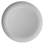 Cardboard Plates "Pure" Round Ø 290 x 20mm White - Horecavoordeel.com