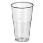 Drinkbekers 500ml "Pure" PLA Glashelder met Schuimkraag "voor Koude Dranken" Ø 95 x 162mm Horecavoordeel.com