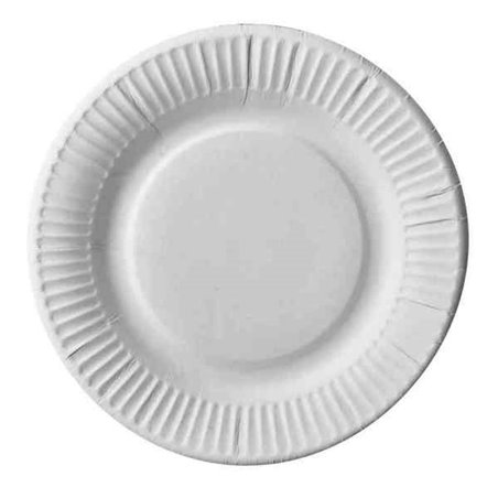 Cardboard Plates "Pure" Round Ø 190mm White Extra Strong - Horecavoordeel.com