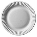 Cardboard Plates "Pure" Round Ø 150mm White - Horecavoordeel.com